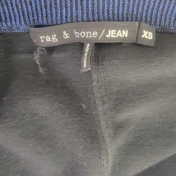 Rag & Bone Kendra V-neck Merino Sweater Dress Black Long Sleeve Size XS - Picture 5 of 7